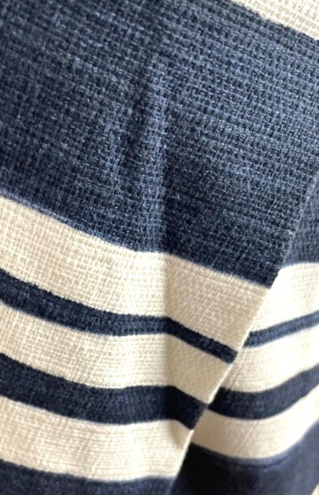 Zara Stripe Skirt High Waist Pleated Women's UK Size M (10)