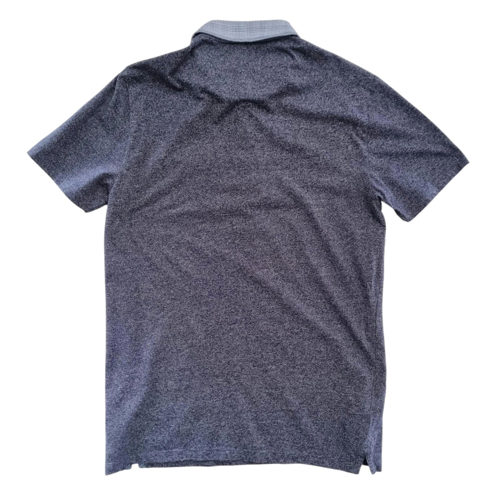 Next Polo Shirt Blue Smart Casual Pocket Men's UK Size Large L