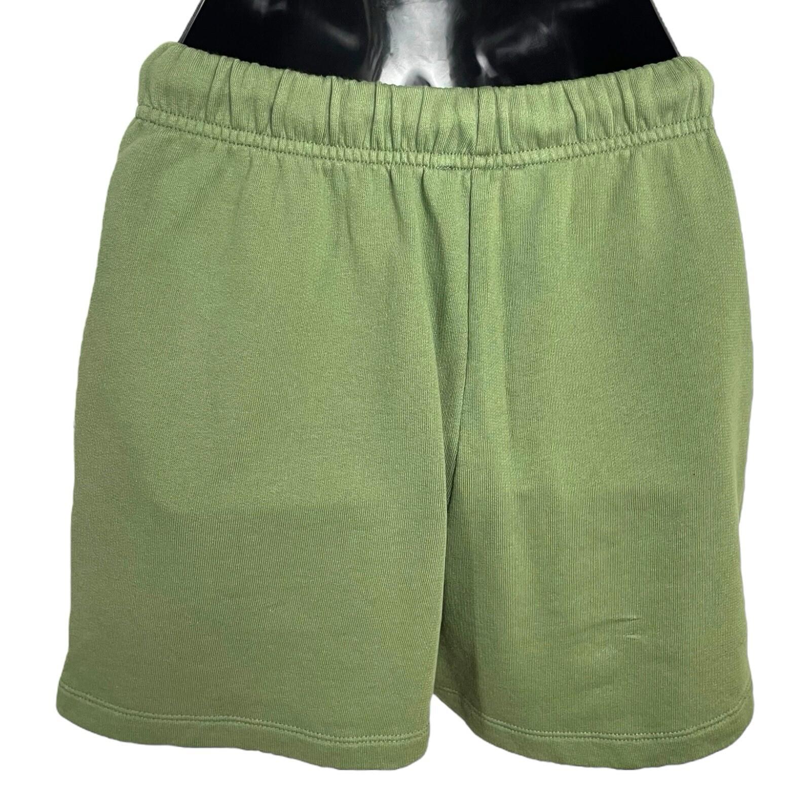 Pull &Bear Pacific Republic Green Shorts Elasticated Waist  Women’s UK Size XS