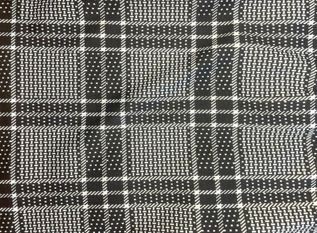 Peacocks Black Tartan Print Mini Skirt Aline Mock Pocket Women’s UK Size 14