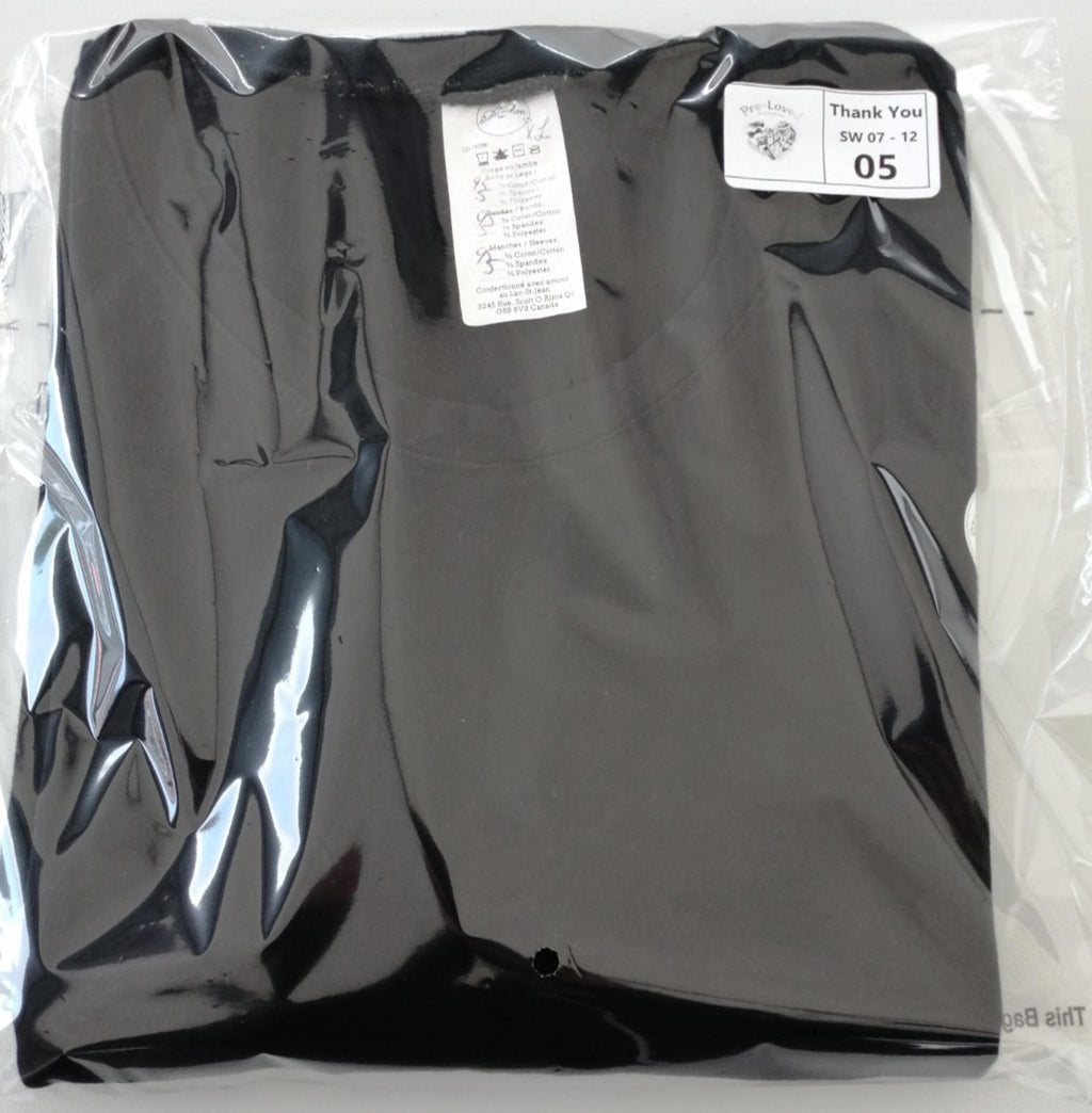 French Quote Graphic Print T-Shirt Men's Size XL Black Crew Neck