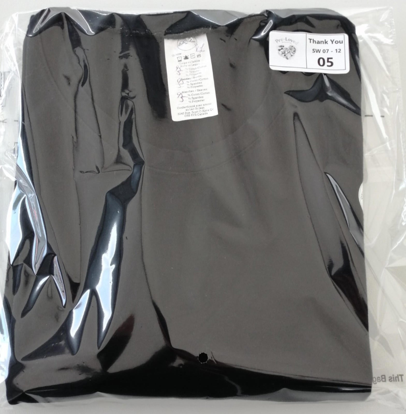 French Quote Graphic Print T-Shirt Men's Size XL Black Crew Neck
