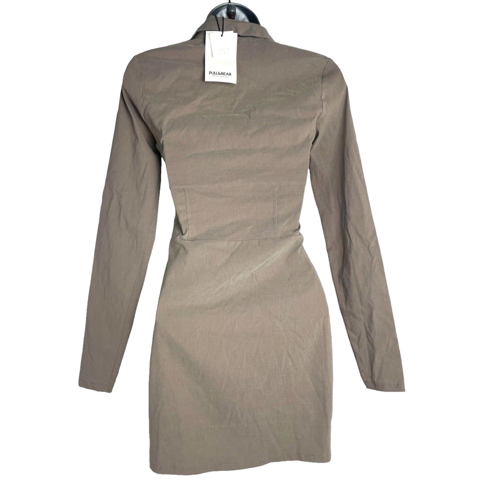 Pull & Bear Shirt Dress Stretch Women’s UK Size S (6-8)