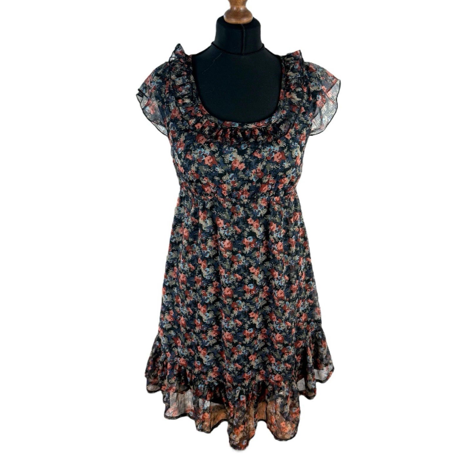 E-vie Multicolour Floral Dress Mini Women’s UK Size 10