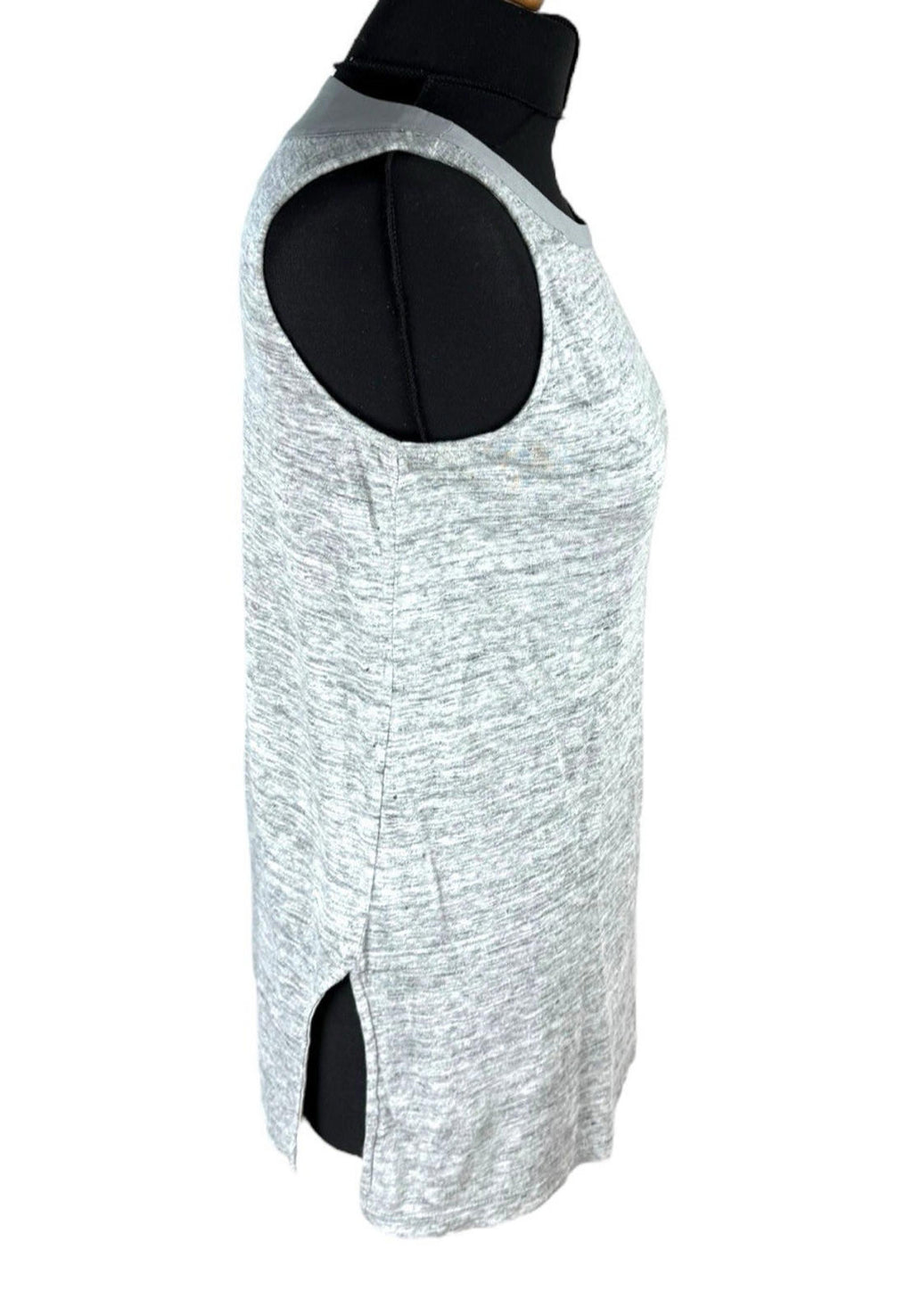 Catherine Malandrino Grey Sleeveless Vest 100% Linen Women’s UK Size XS