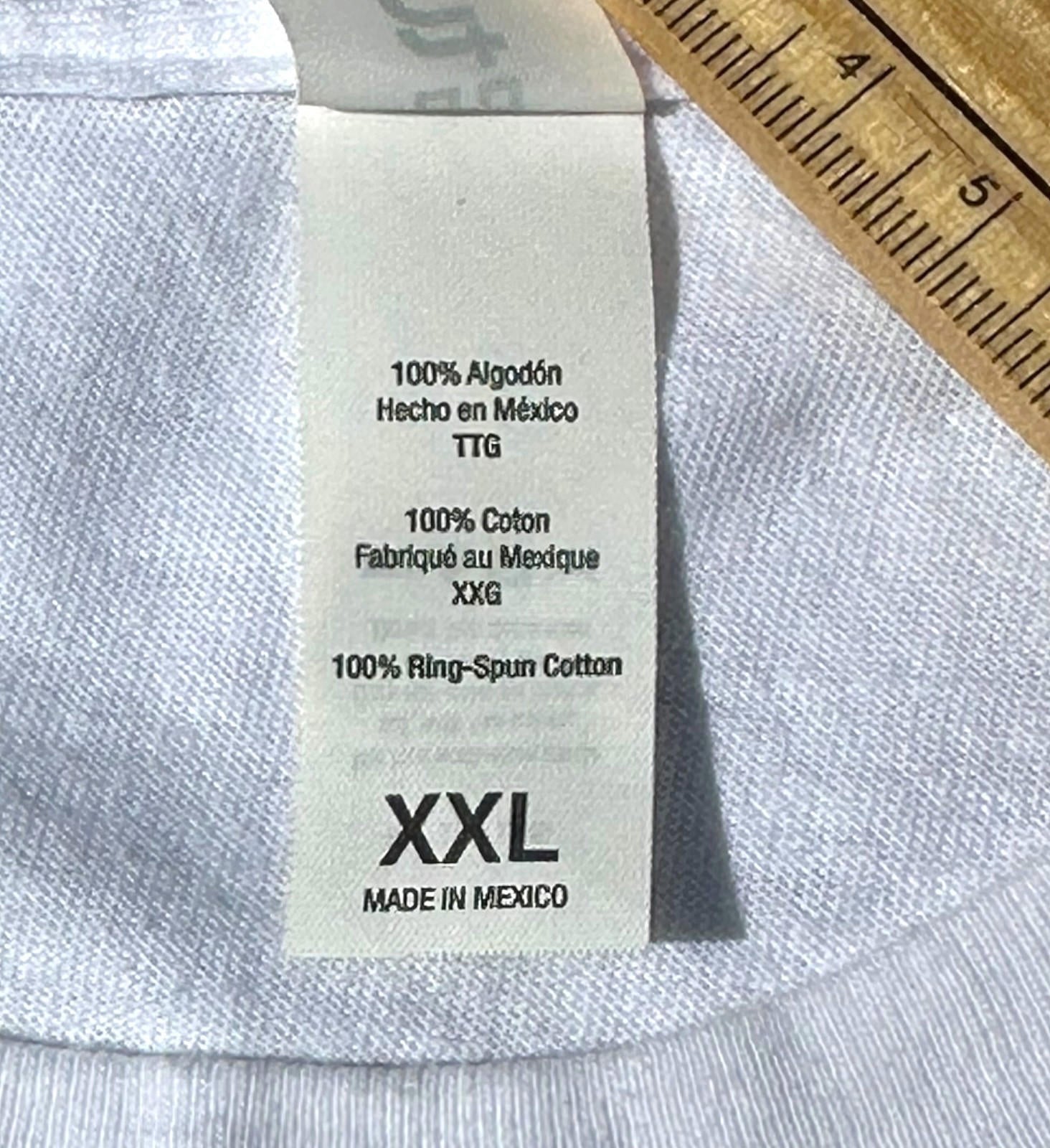 AGGIE T-Shirt Men's UK Size 2XL White Graphic Print Short Sleeve