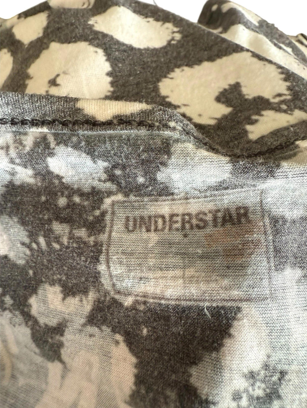 Understar Cropped T-shirt Graphic Print Relaxed Fit Women’s UK Size M