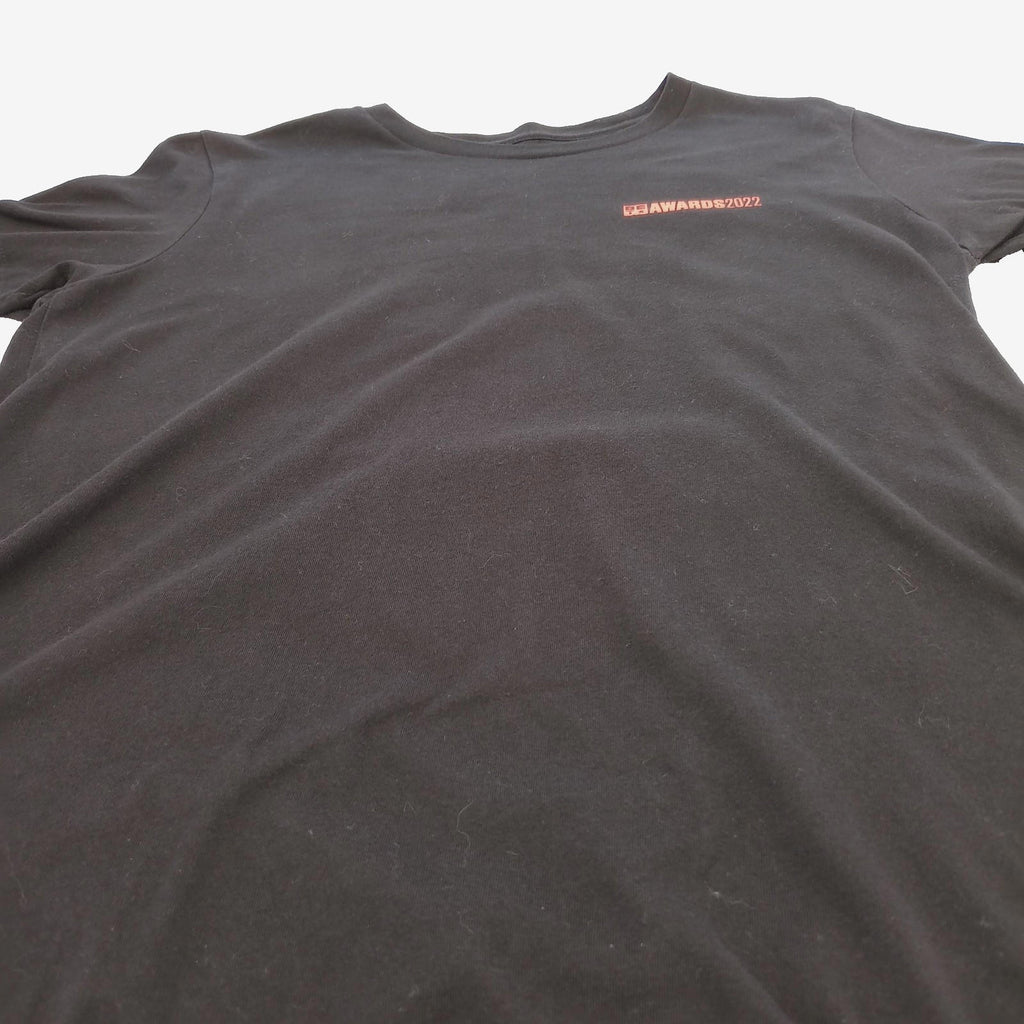 BET Awards Graphic Print T-Shirt Men's UK Size L Black Crew Neck 100% Cotton