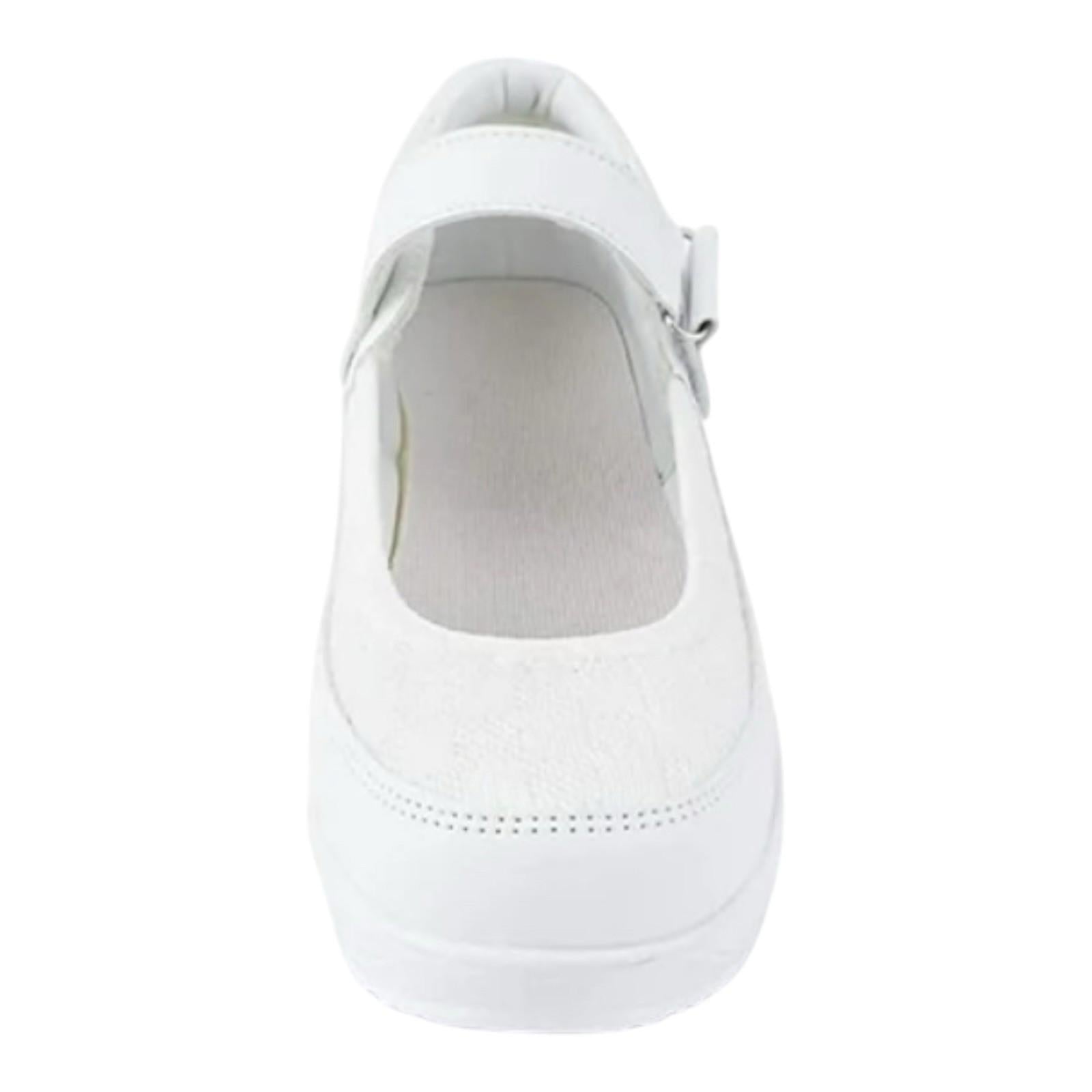 Git Up White Nurse Shoes Adjustable Strap Women’s UK Size 9.5