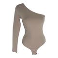 New Look Bodysuit Women's UK Size 6 Beige One Long Sleeve