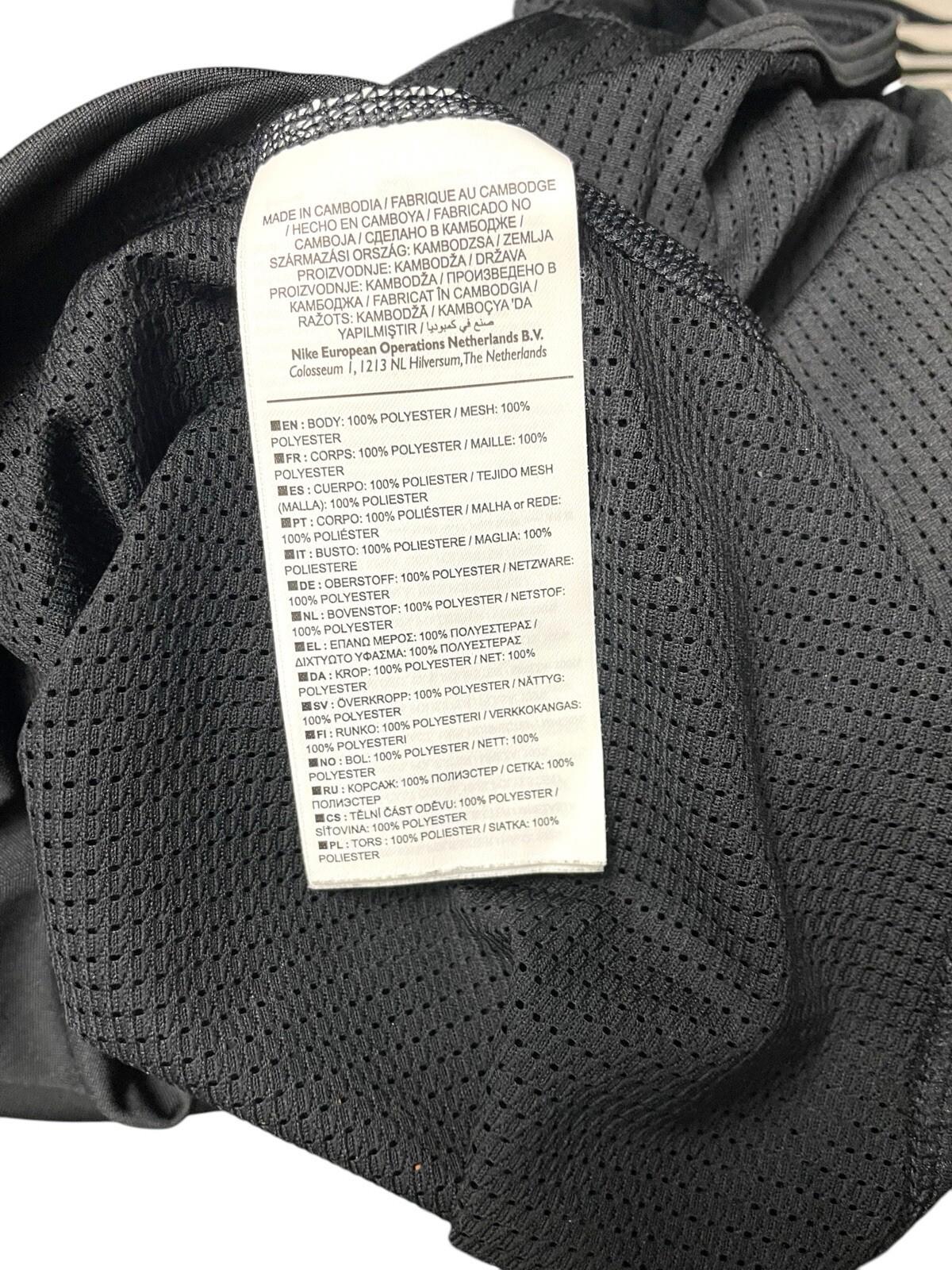 Nike Dri Fit Black Activewear Gym Vest Women’s UK Size L