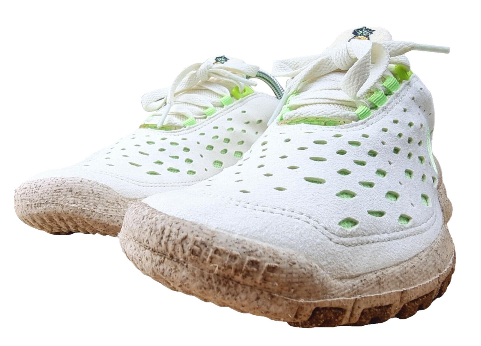 Nike Free Run Trail Men's Trainers UK Size 7 Happy Pineapple Cork Sneakers