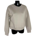 Divided Sweater Women's UK Size 2XS XXS Jersey Jumper Beige Cropped Crew Neck