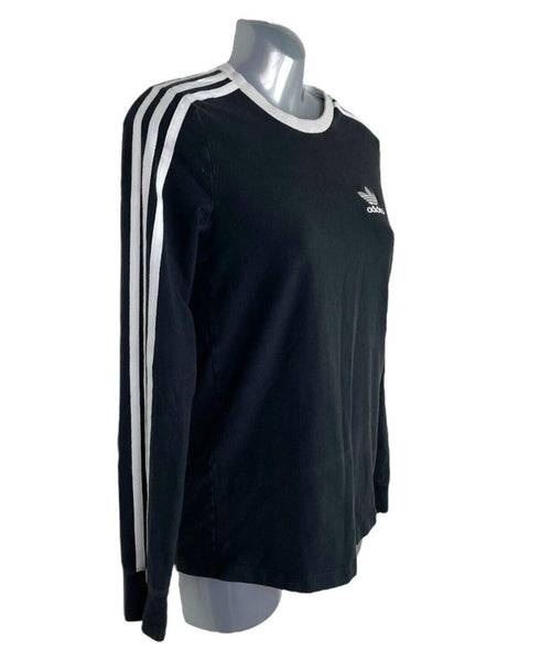 Adidas Black Long Sleeve T-shirt Top Women’s UK Size 6