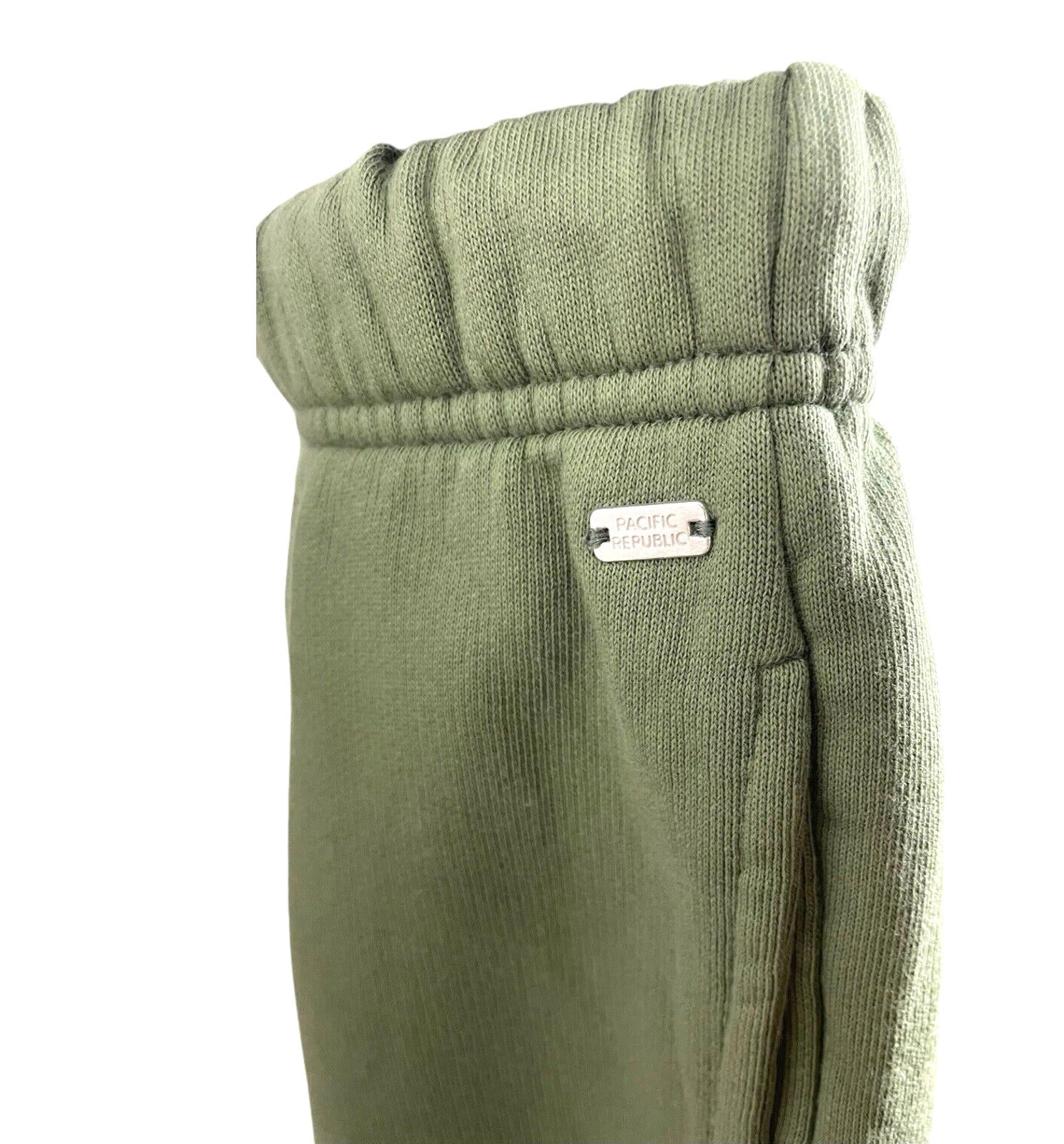 Pull &Bear Pacific Republic Green Shorts Elasticated Waist  Women’s UK Size XS