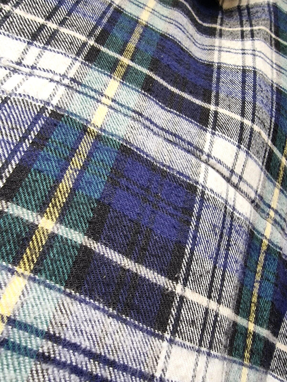 Vintage Blue Jacket Coat Water Resistant Stowaway Hood Men's UK Size Large