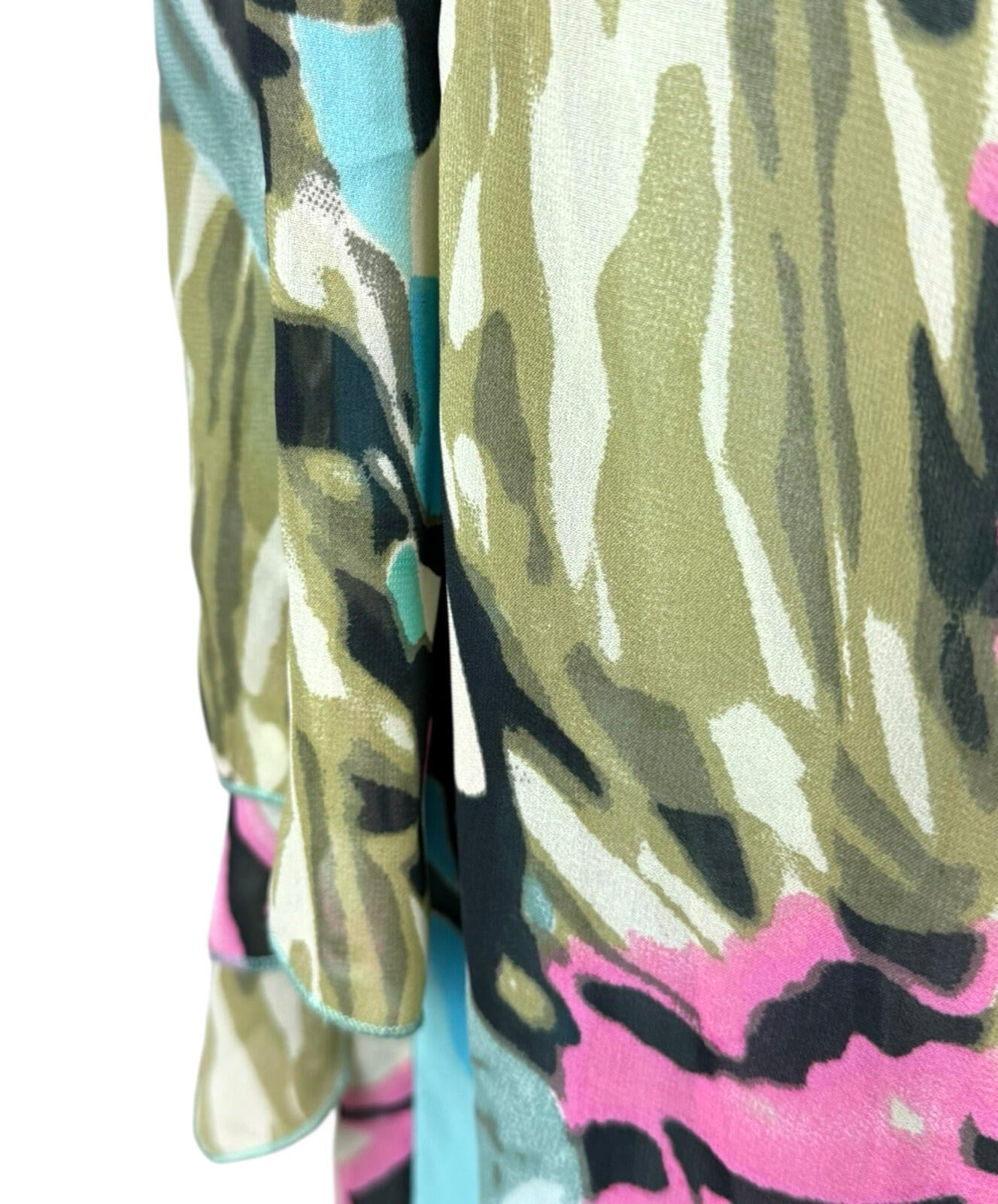 Wallis Multicolour Mini Dress Women’s UK Size 18 Half Flare Sleeve Lined