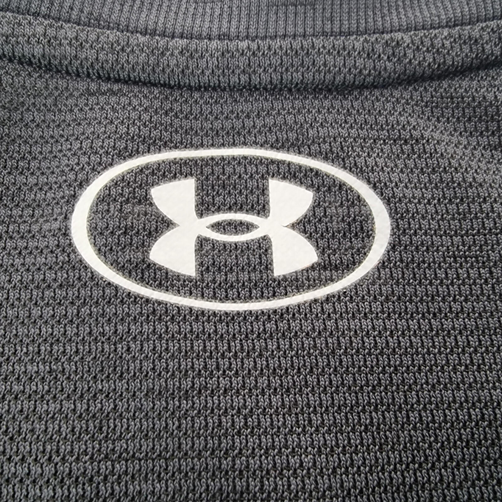 Under Armour T-Shirt Men's UK Size S Grey Vanish Seamless Short Sleeve Crew Neck