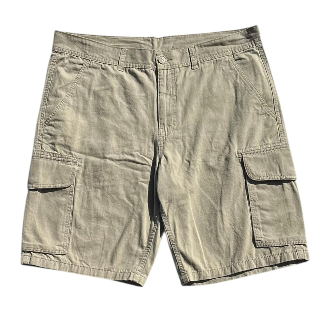 Avenue Shorts Men's UK Size 40" W Beige Cargo 100% Cotton Summer Beach