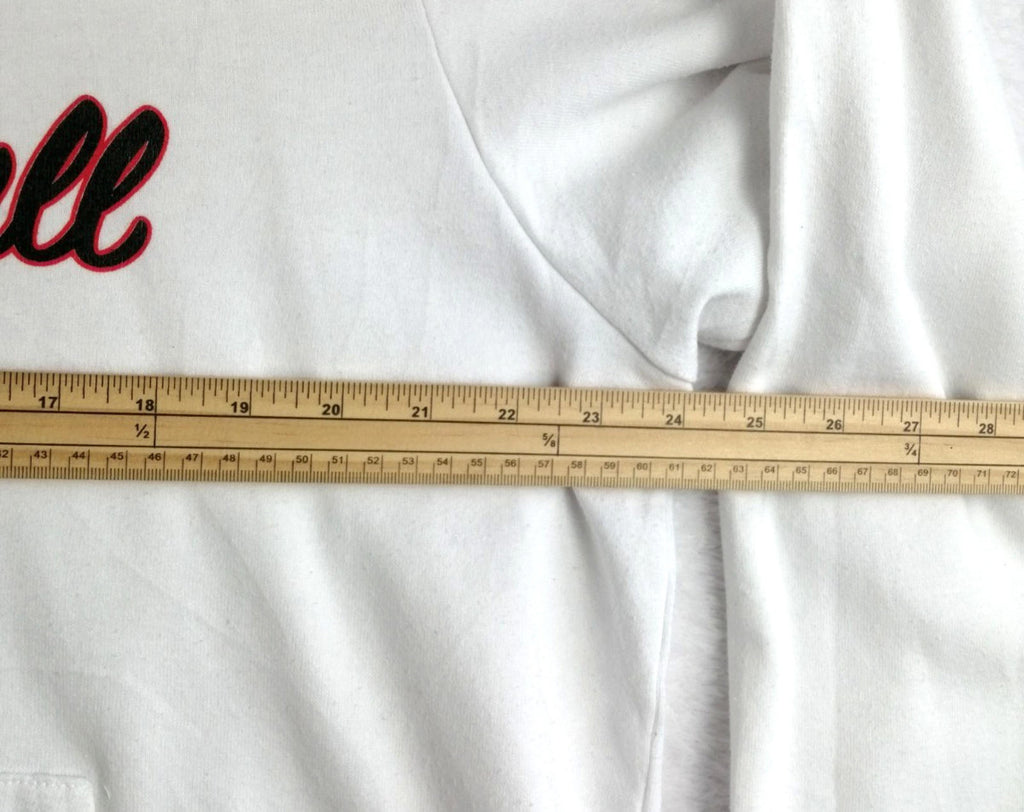 Brentwood Basketball Hoodie Men's Size XL White Jersey Hooded Pockets Sports