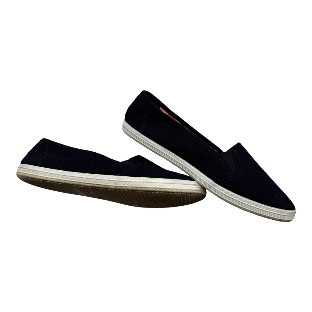 Platino Navy Blue Flat Slip On Shoes Memory Foam Sole Women’s UK Size