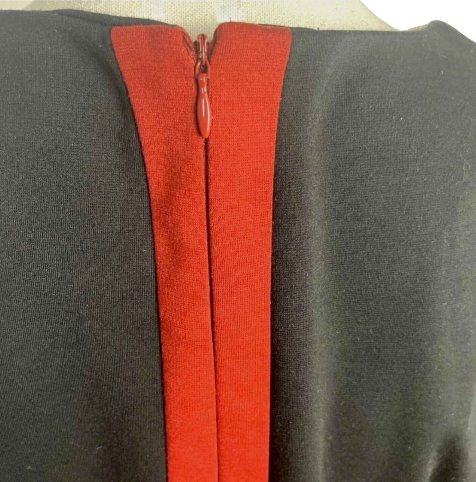 Debenhams Color Block Sheath Dress Women's UK Size 12 Short Sleeve Paneled