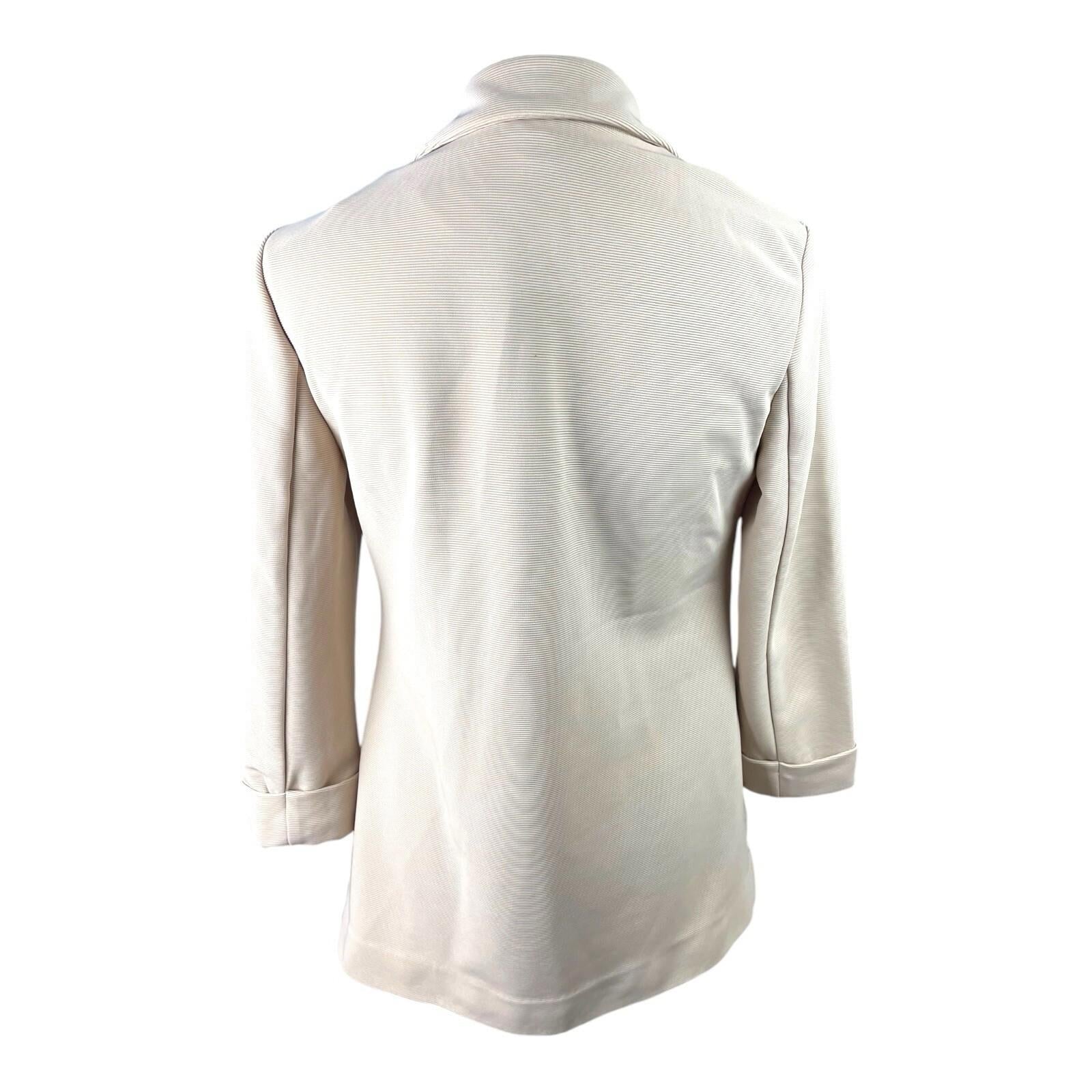 New Look Blazer Jacket Stone Beige Relaxed Fit Women’s UK Size 6