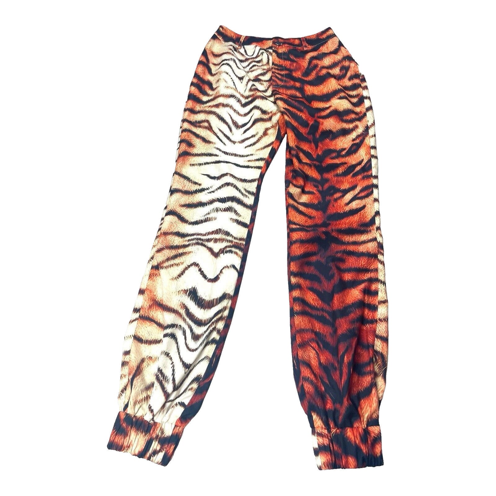 Pretty Little Thing Tiger Print Trousers Women’s UK Size 10