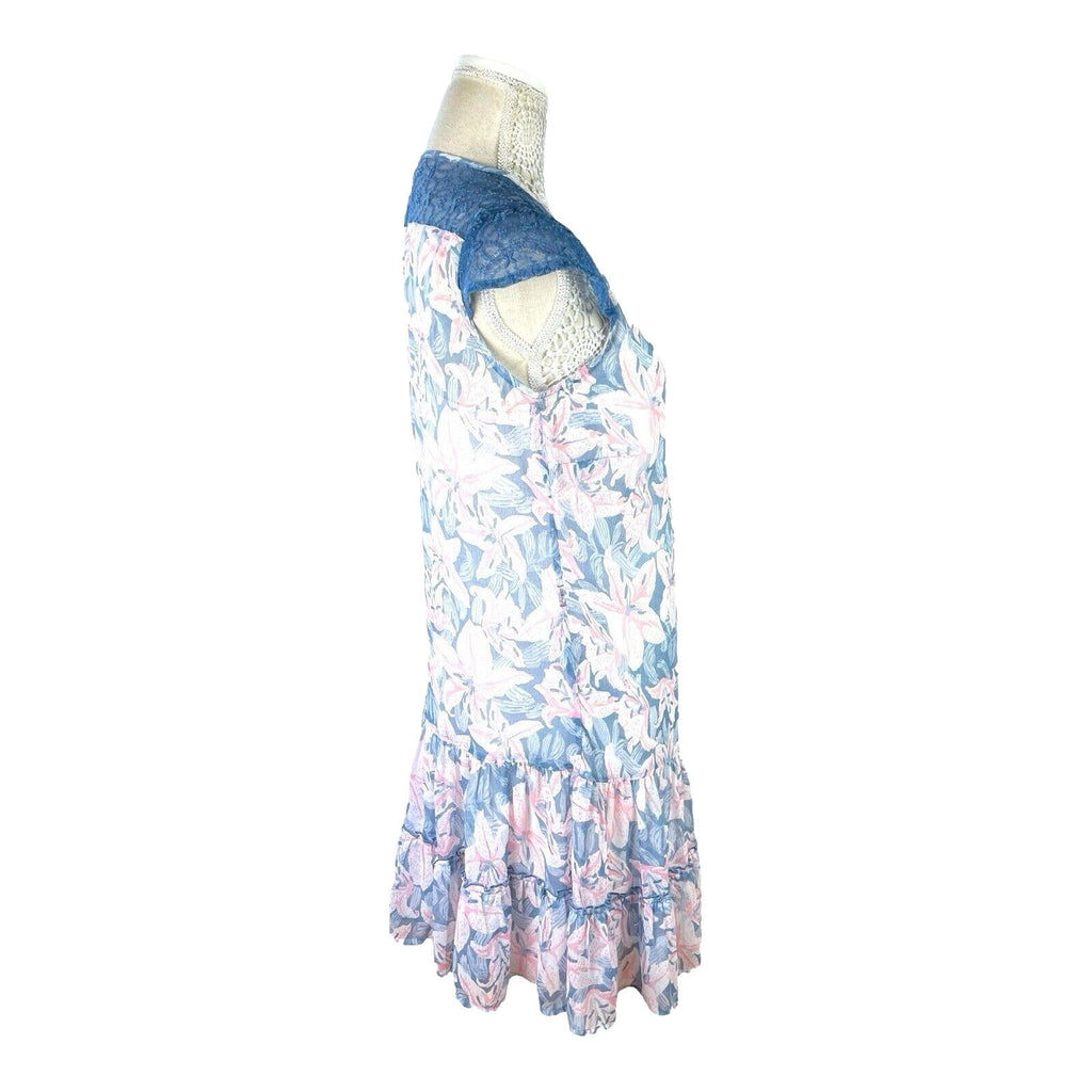 Marks & Spencer Indigo Collection 2 Peice Mini Dress Floral Women’s UK Size 12