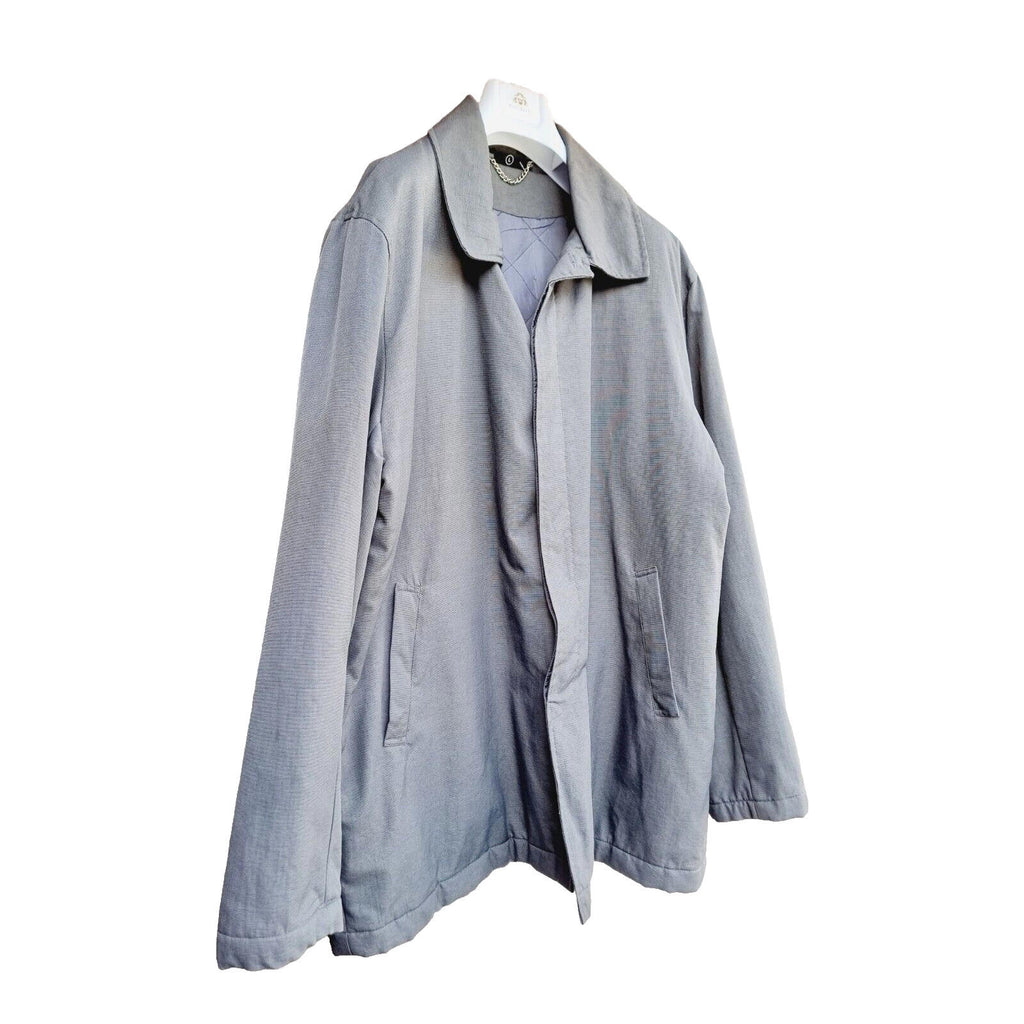Freeport Coat Men's UK Size Large Grey Jacket Button Front  Collared