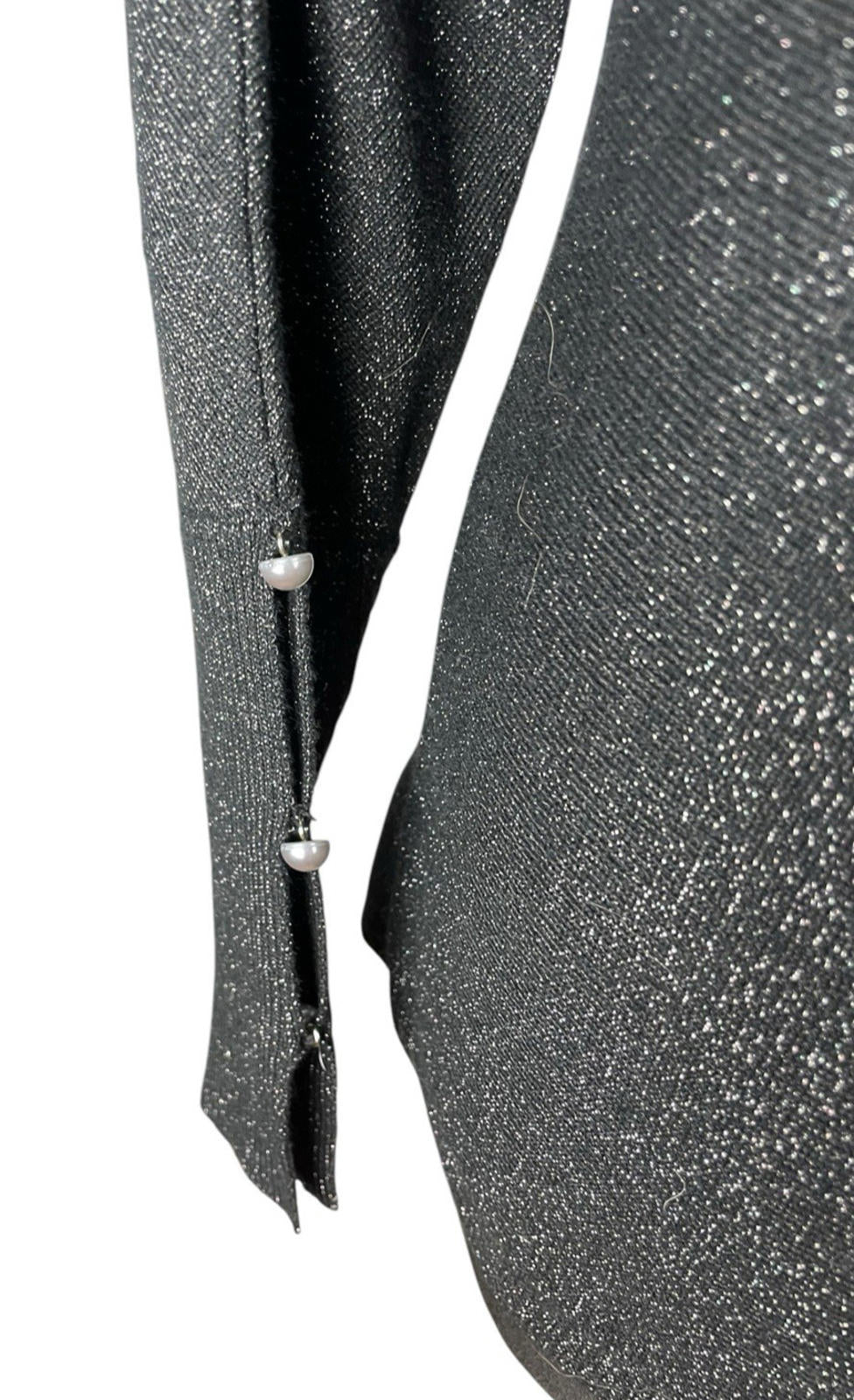Sosander Black Sparkle Jumper Long Sleeve Women’s UK Size S
