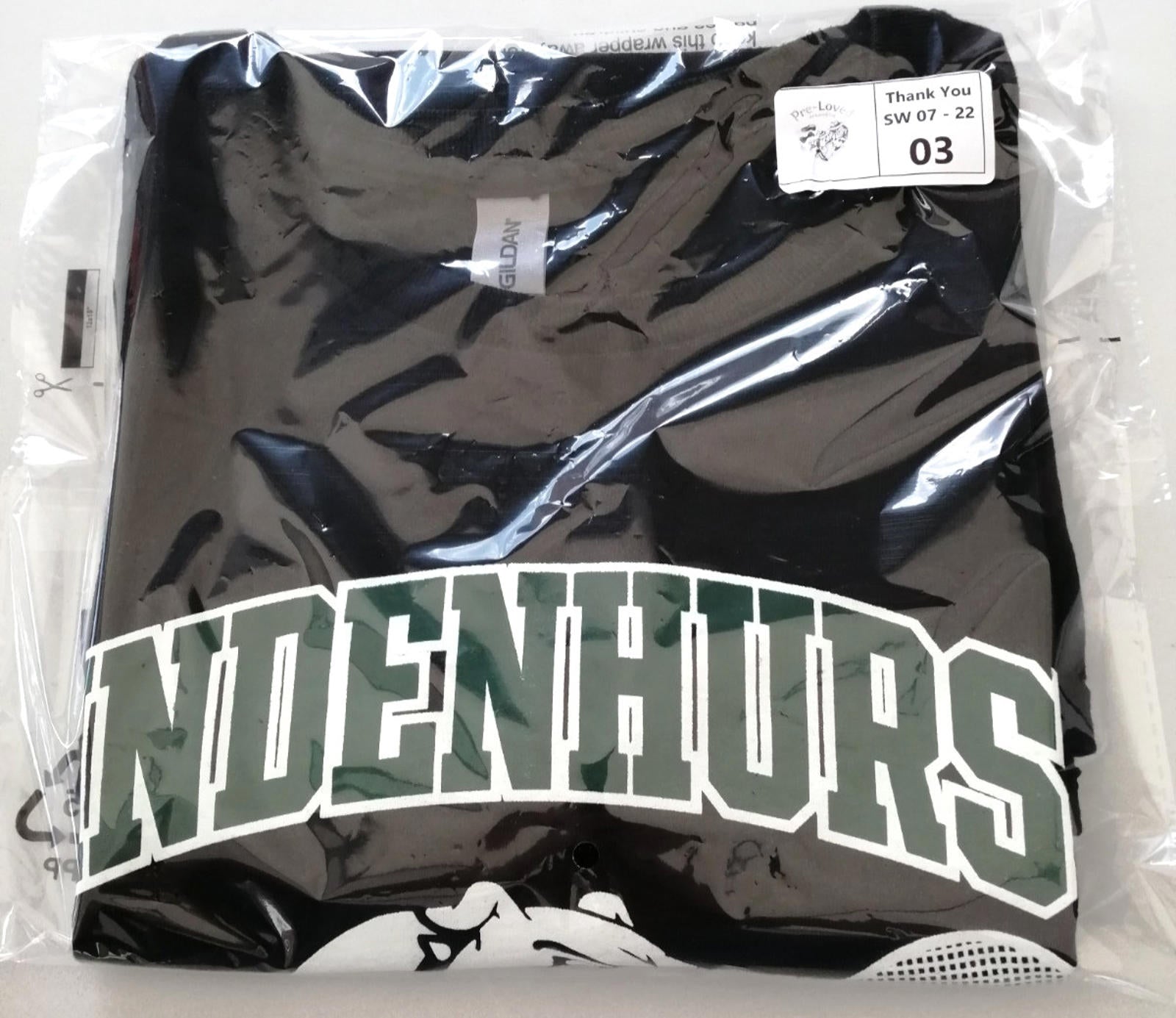 Lindenhurst Badminton Graphic Print T-Shirt Men's Size XL Black 100% Cotton