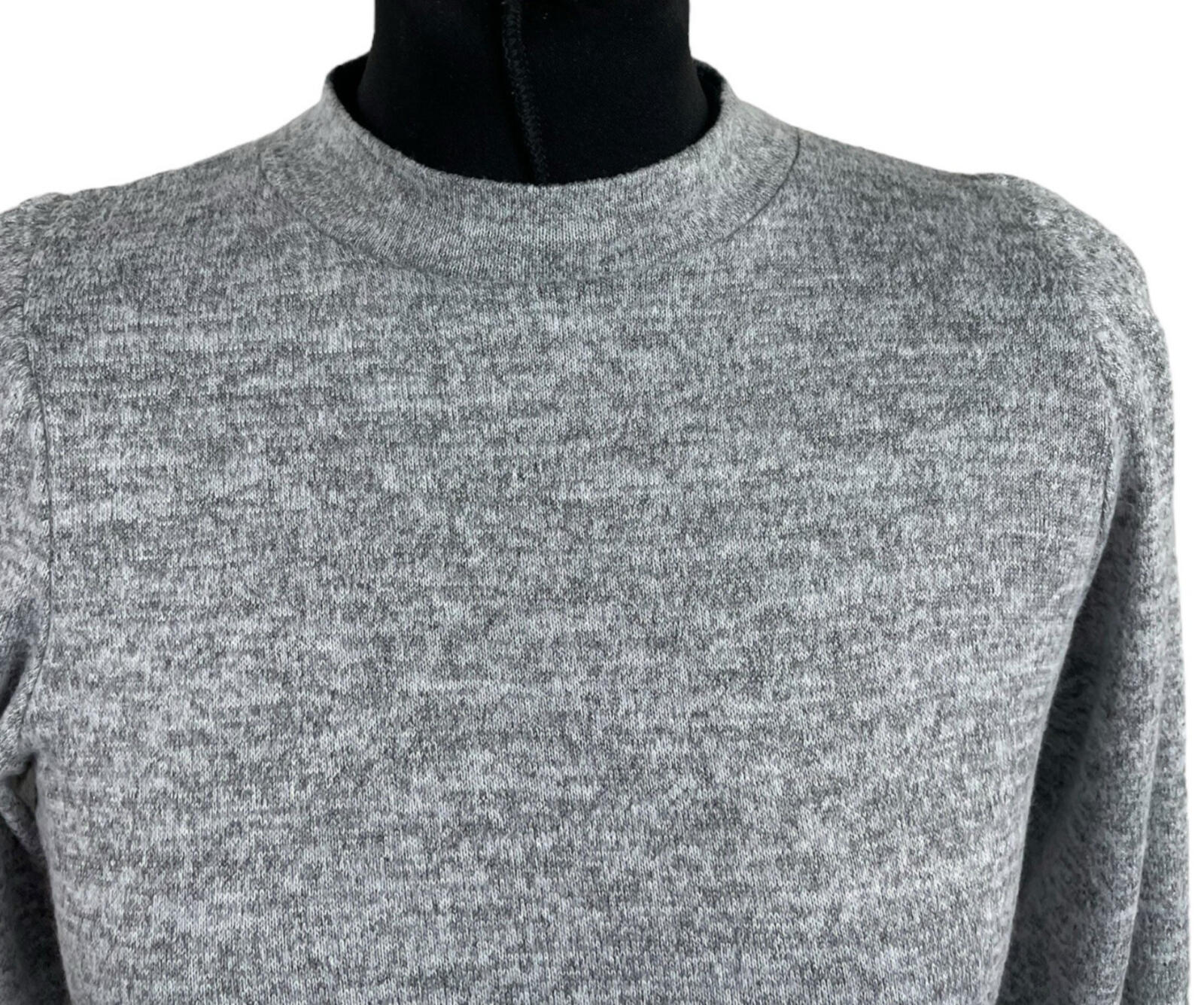 New Look Grey Mini Dress High Neck Long Sleeve Women’s UK Size 8