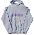 USA High School Baseball Hoodie Men's UK Size M Grey Jersey Hooded Pockets