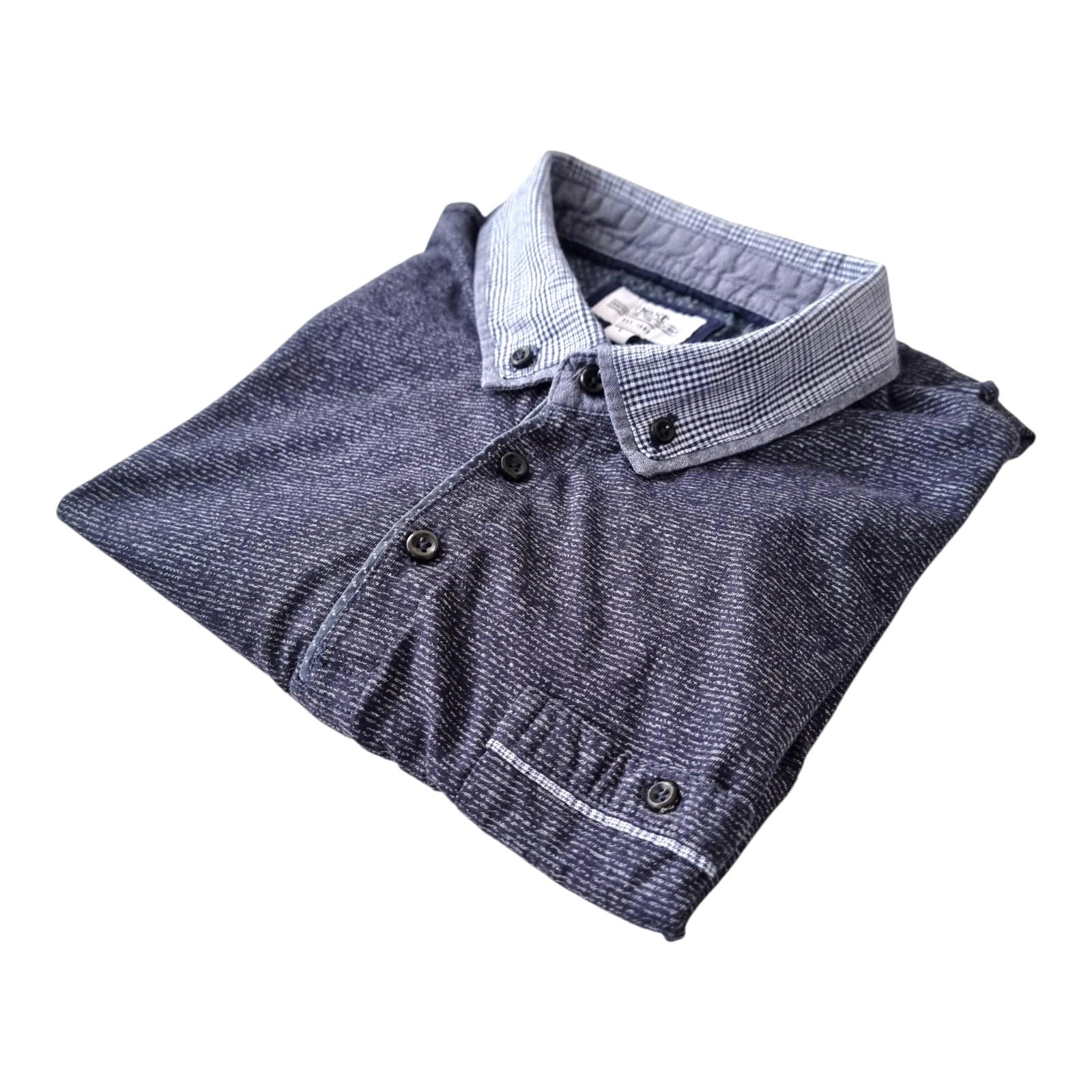 Next Polo Shirt Blue Smart Casual Pocket Men's UK Size Large L