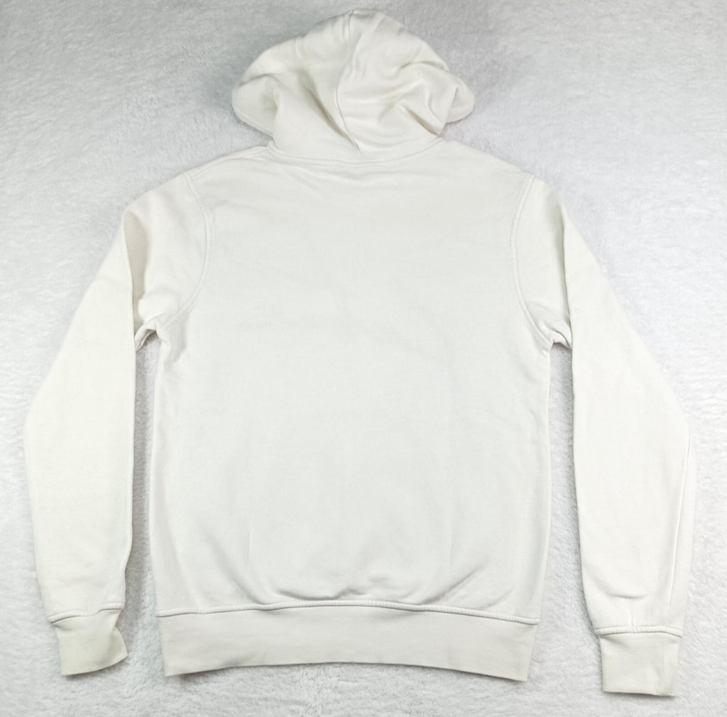 The Couture Club Hoodie Men's UK Size S White Jersey  Pockets Logo Embroidered