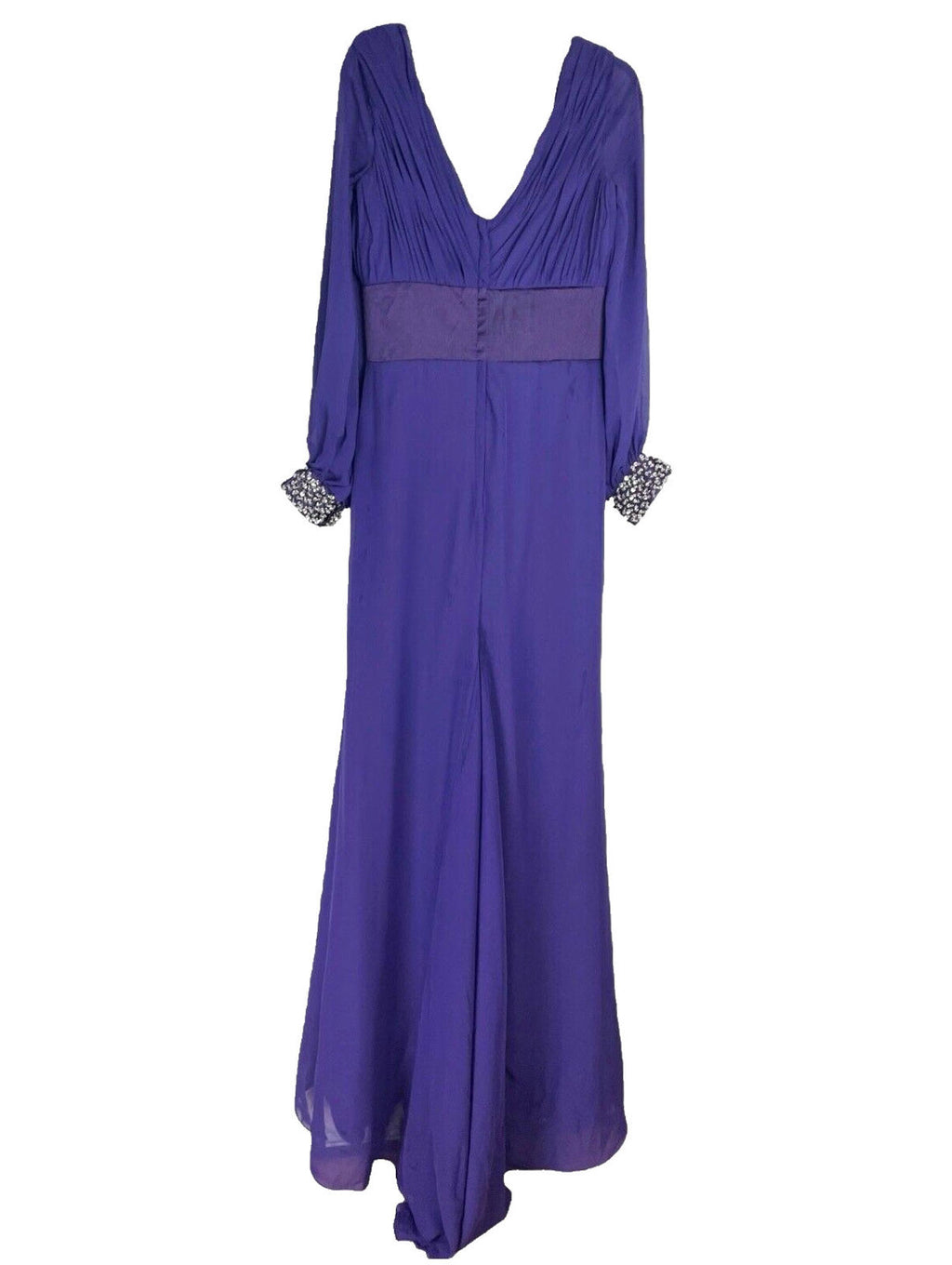 Light In The Box Occasion Dress Women's UK Size 12 Embezzled Regency Purple