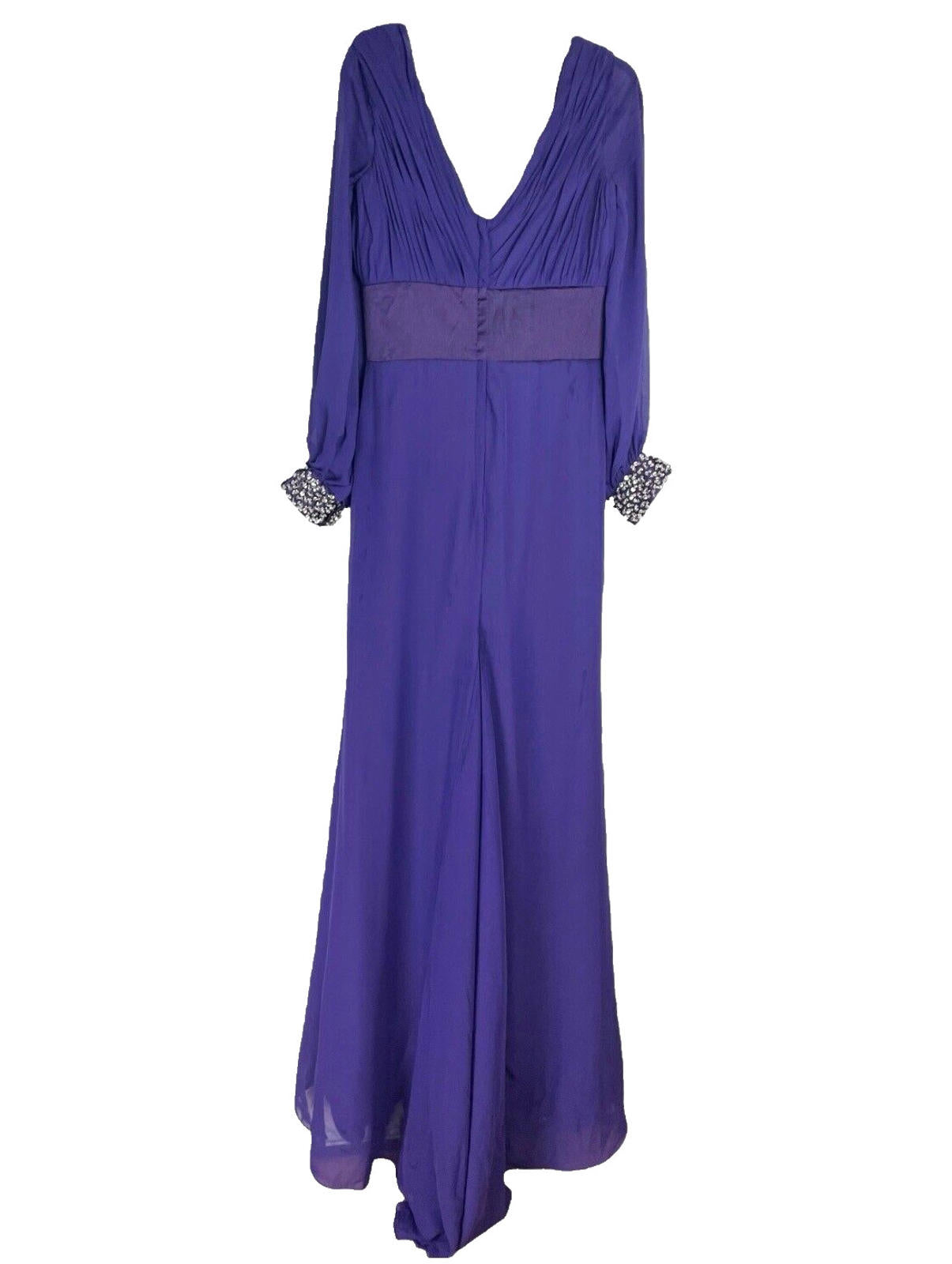 Light In The Box Occasion Dress Women's UK Size 12 Embezzled Regency Purple