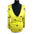 Kaliko Textured Jumper Dotted 3/4 Sleeve Women’s UK Size 8