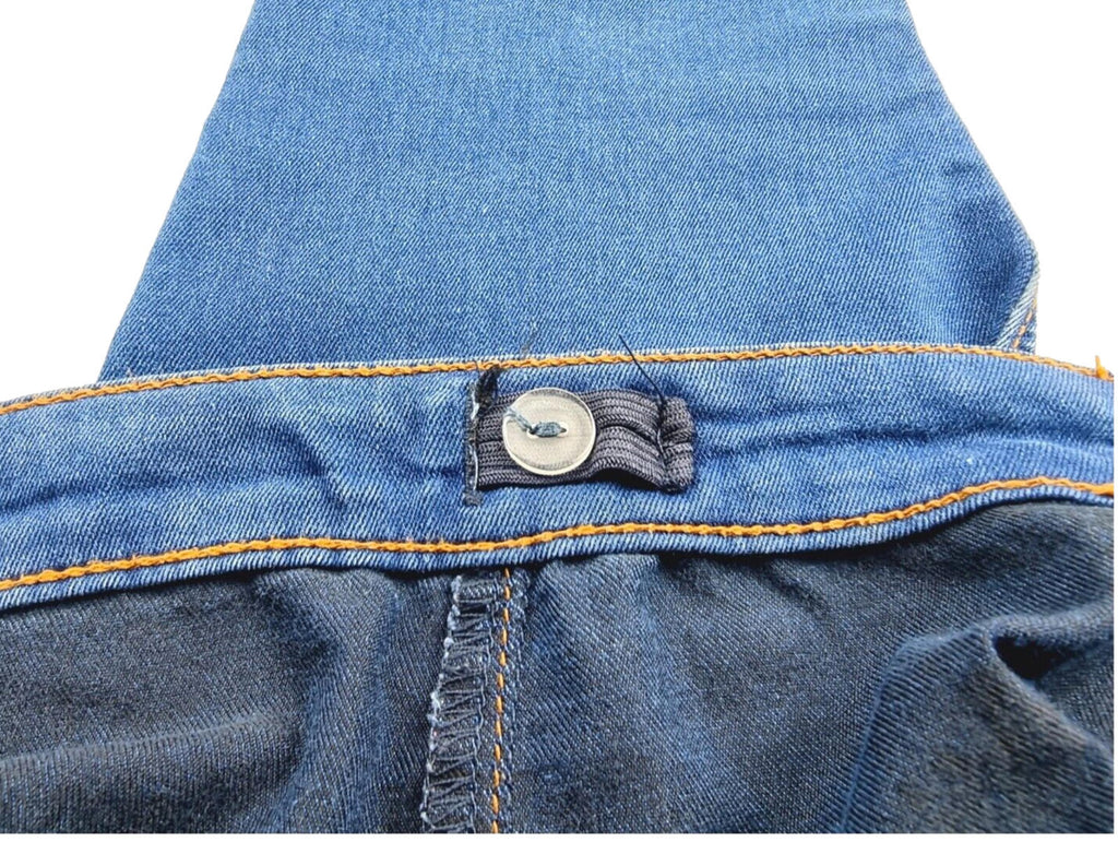 Candy Couture Jeans Junior Girls W26 L28 Blue Cotton Stretch Denim Leggings