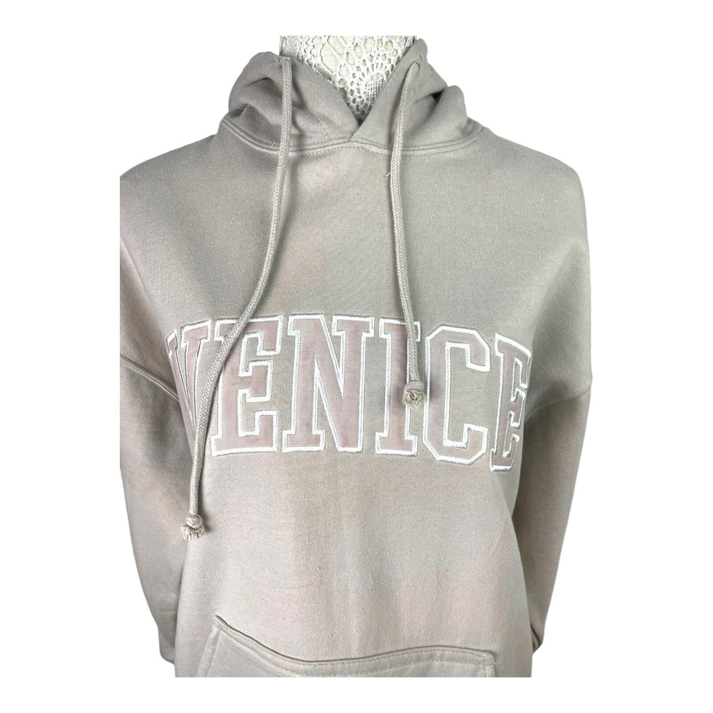 Pull&Bear Beige Oversized Hoodie Venice Women’s UK Size XS