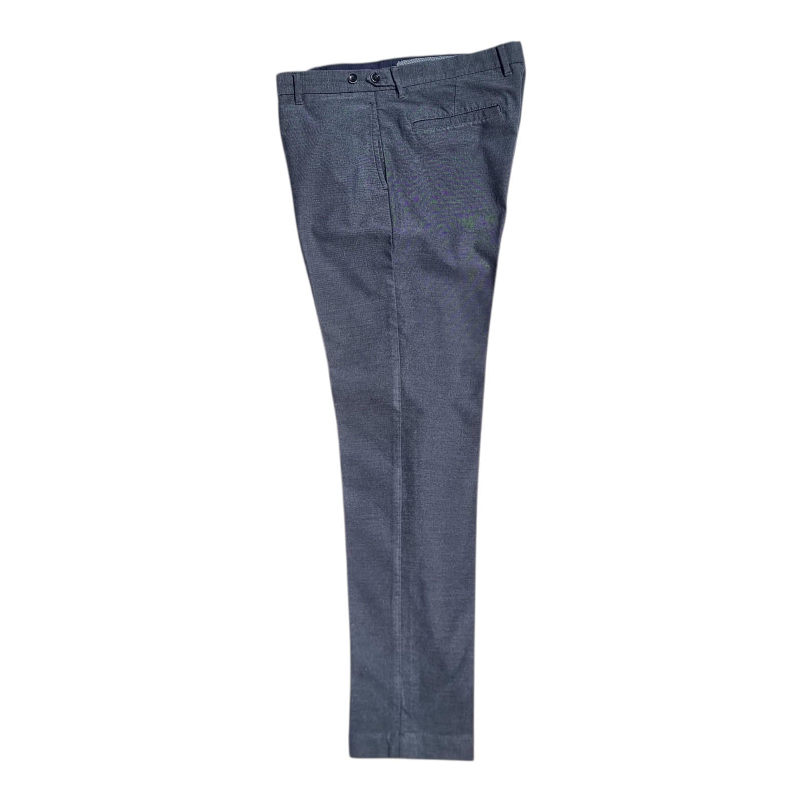M&S Trousers Men's UK Size 38W 33L Grey Zip Front Zip Pockets Limited Edition