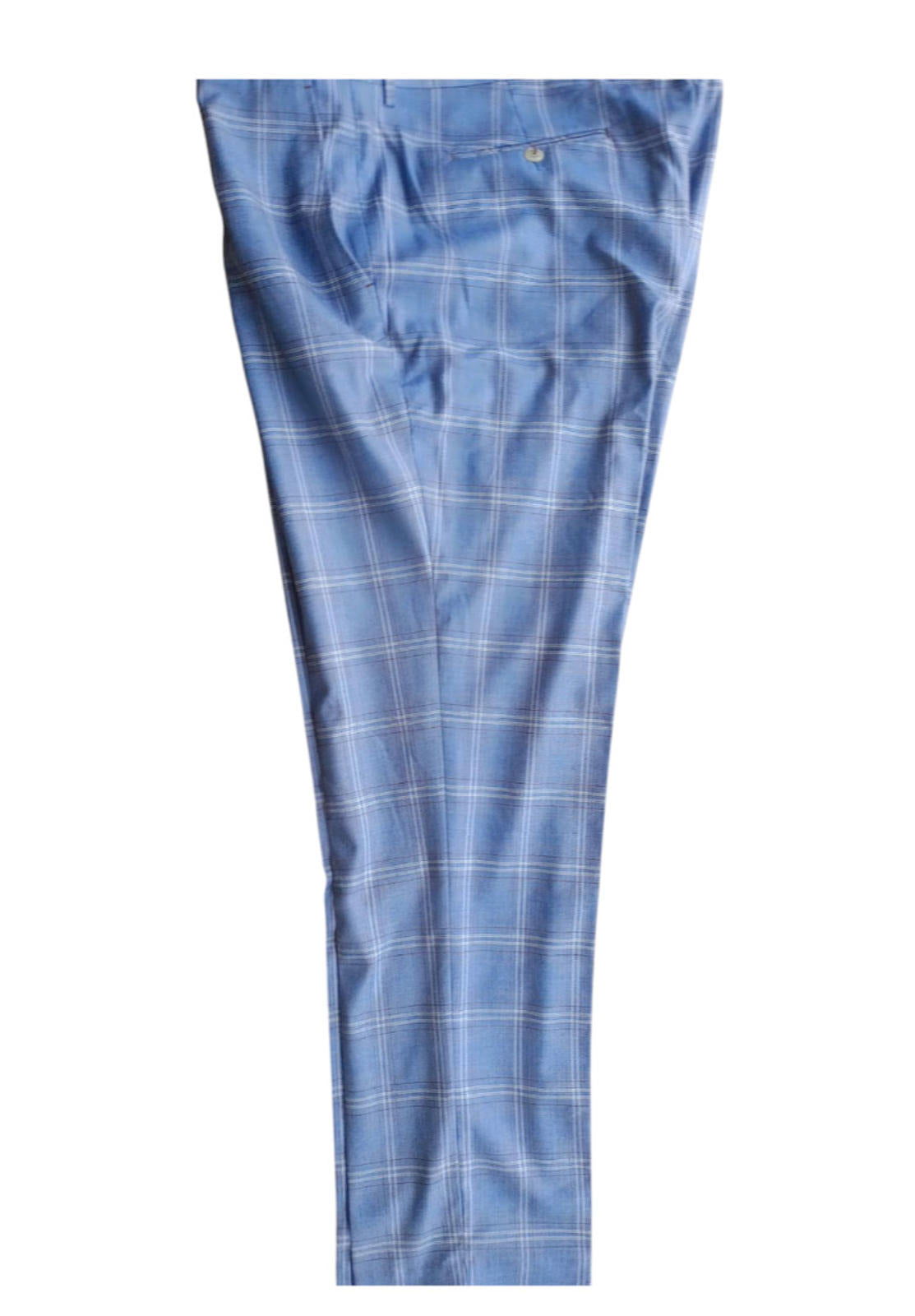 House Of Cavani Trousers Men's UK Size W46 L30 Check Tartan Pants Formal