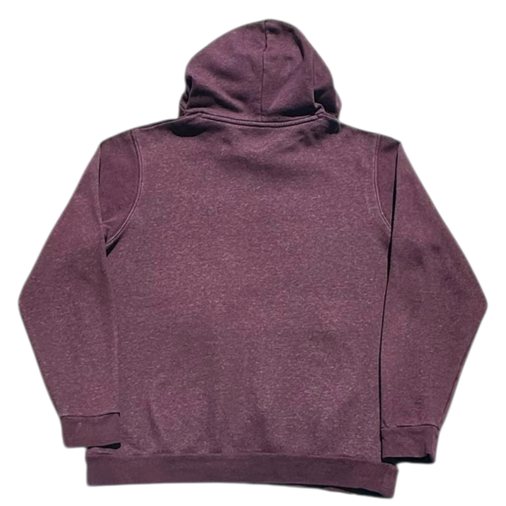 Under Armour Hoodie Men's UK Size S Bugundy Red Long Sleeve Pocket 100% Cotton