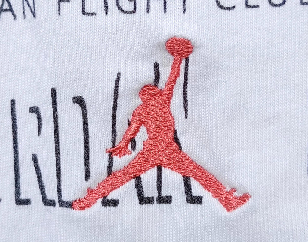 Nike Air Jordon T Shirt Men's UK Size M White 100% Cotton Graphic Print