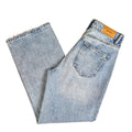Stradivarius Jeans Women's UK Size 8 Straight Fit High Waisted Light Blue Denim