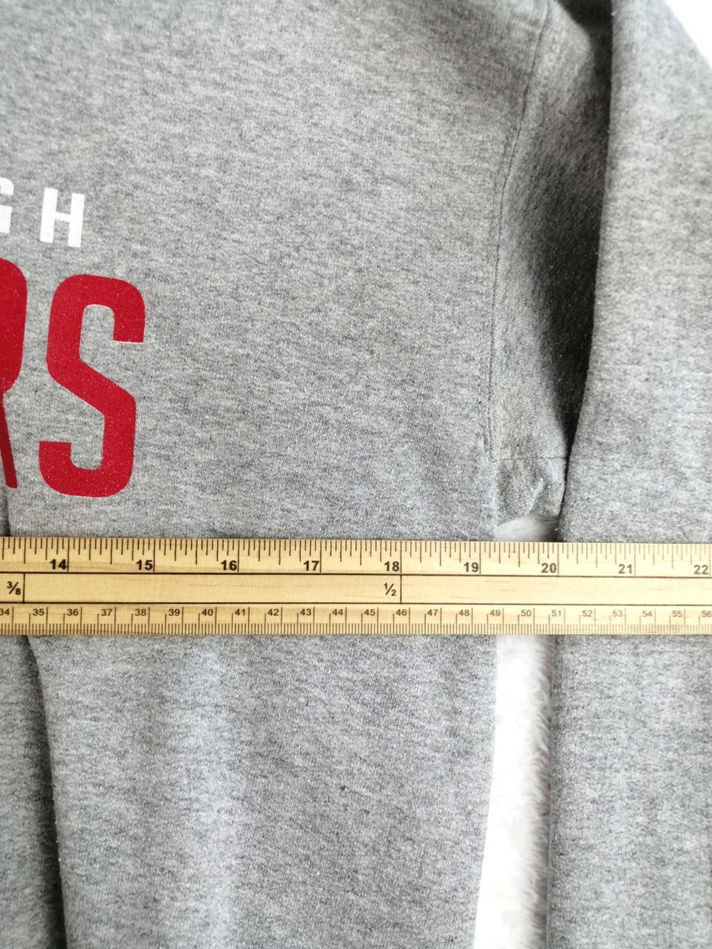 Catholic High Panthers Hoodie Youth Size Age 14- 15  Grey Jersey Hooded Pockets