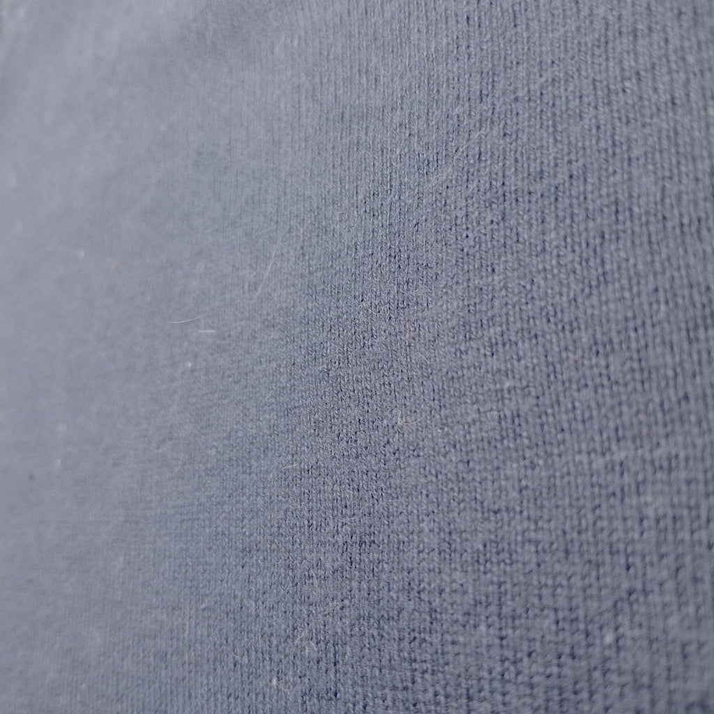 Gap Knit Jumper Men's UK Size L Blue Long Sleeve 100% Cotton V-Neck Sweater