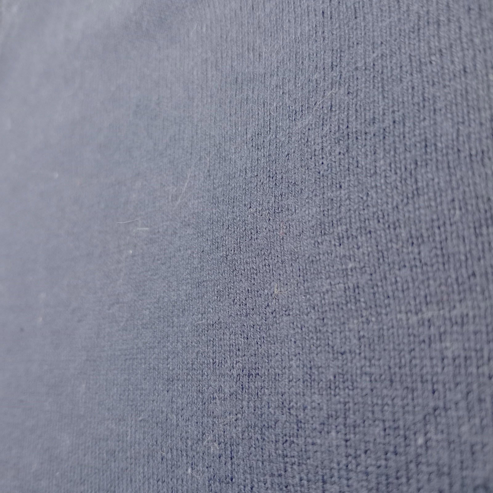 Gap Knit Jumper Men's UK Size L Blue Long Sleeve 100% Cotton V-Neck Sweater