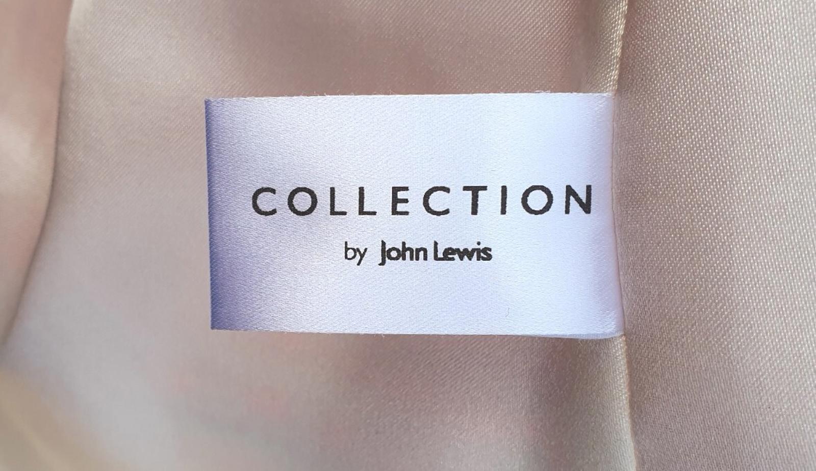 John Lewis Orange Tweed 60's Mini Dress Textured Summer Women's UK Size 12